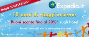 Compleanno Expedia